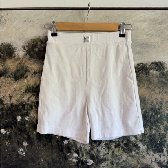 Helsa white mini shorts - Picture 1 of 3
